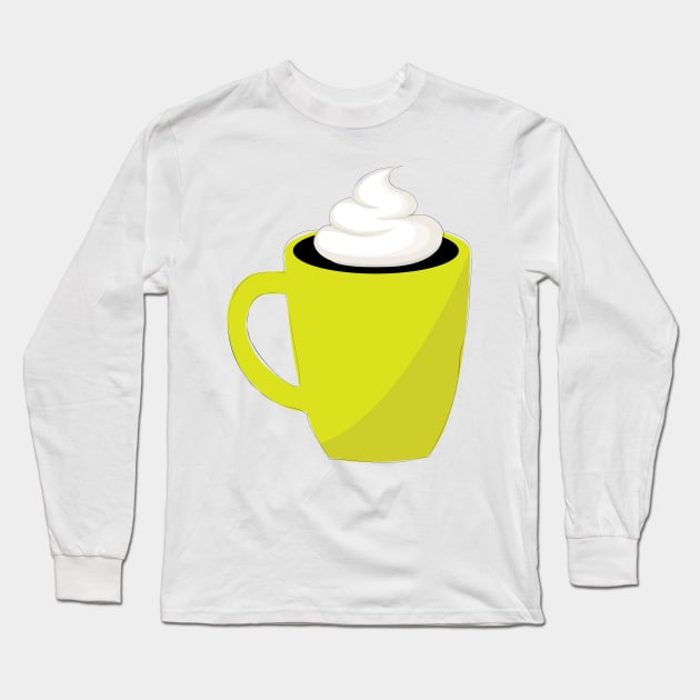 Coffee Long Sleeve T-Shirt by snowshade